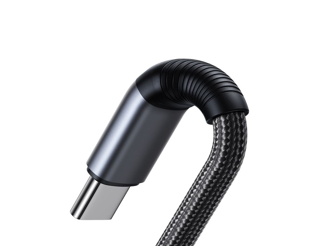 Cable USB-C/USB-C Joyroom Speedy Series S-A21 2 en 1, 100 W, 1,5 m, negro