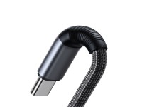 Cable USB-C/USB-C Joyroom Speedy Series S-A21 2 en 1, 100 W, 1,5 m, negro