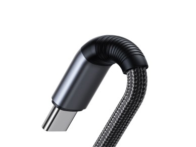 Joyroom Speedy Series S-A21 2 em 1 USB-C - Cabo USB-C / USB-C 100W 1,5m - preto