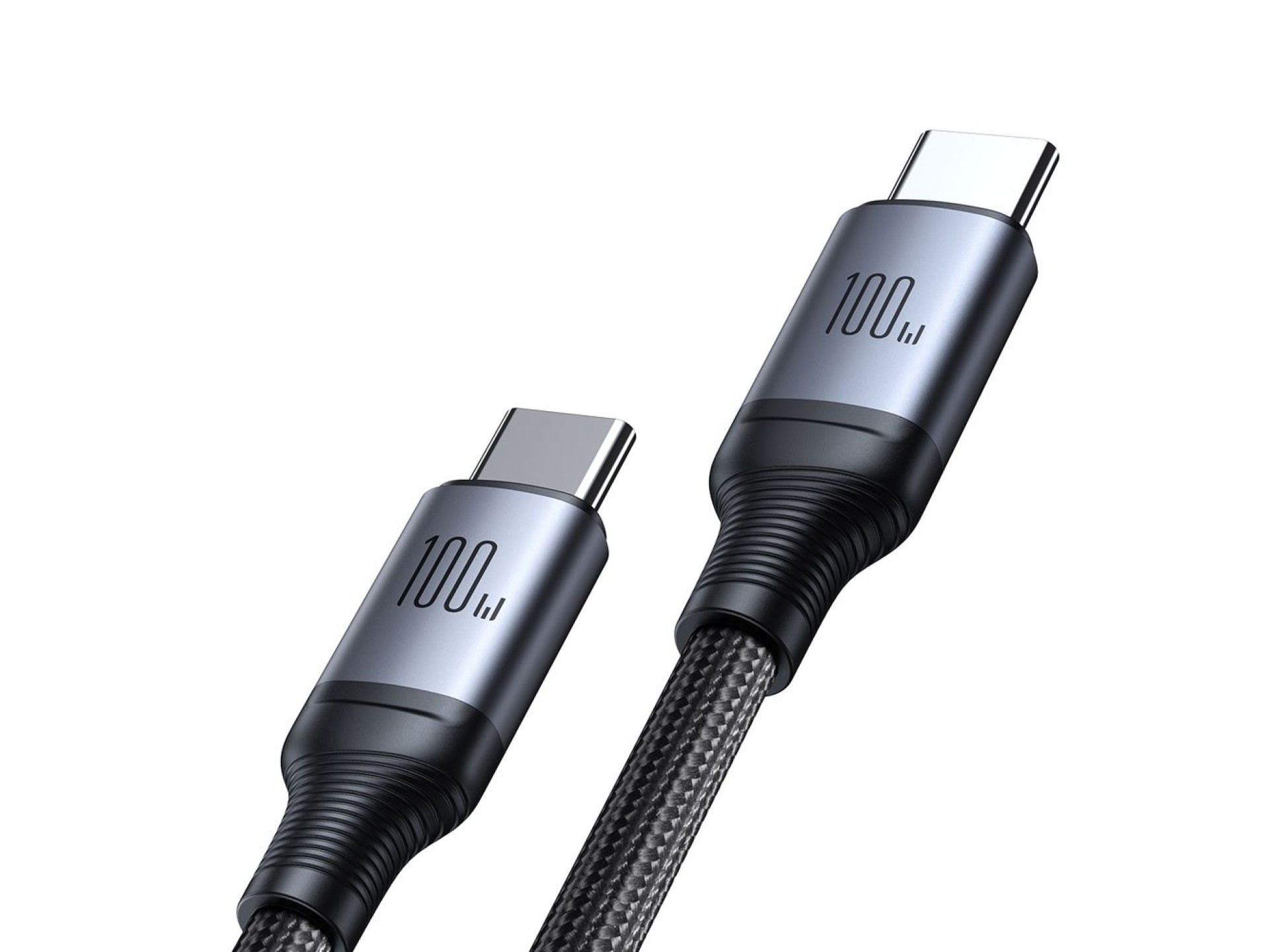 Cable USB-C/USB-C Joyroom Speedy Series S-A21 2 en 1, 100 W, 1,5 m, negro