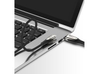 Cable Joyroom Sharp Series S-M411 USB-A / micro USB 3A de 1,2 m con indicador de carga - Negro Cable Joyroom Sharp Series S-M411 USB-A / micro USB 3A de 1,2 m con indicador de carga - Negro