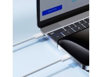 Cabo USB-C / USB-C 60W Joyroom Ben Series S-A45 de 1 m - Branco Cabo USB-C / USB-C 60W Joyroom Ben Series S-A45 de 1 m - Branco