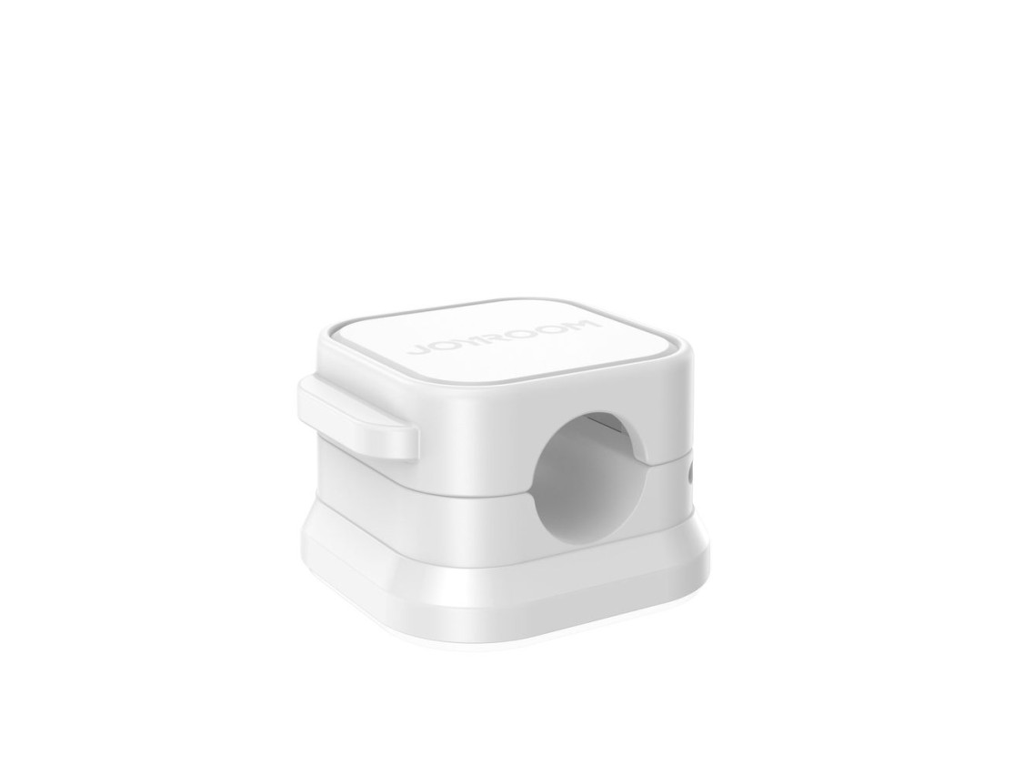 Joyroom JR-ZS368 magnetic cable organizer - white (3 pcs.)