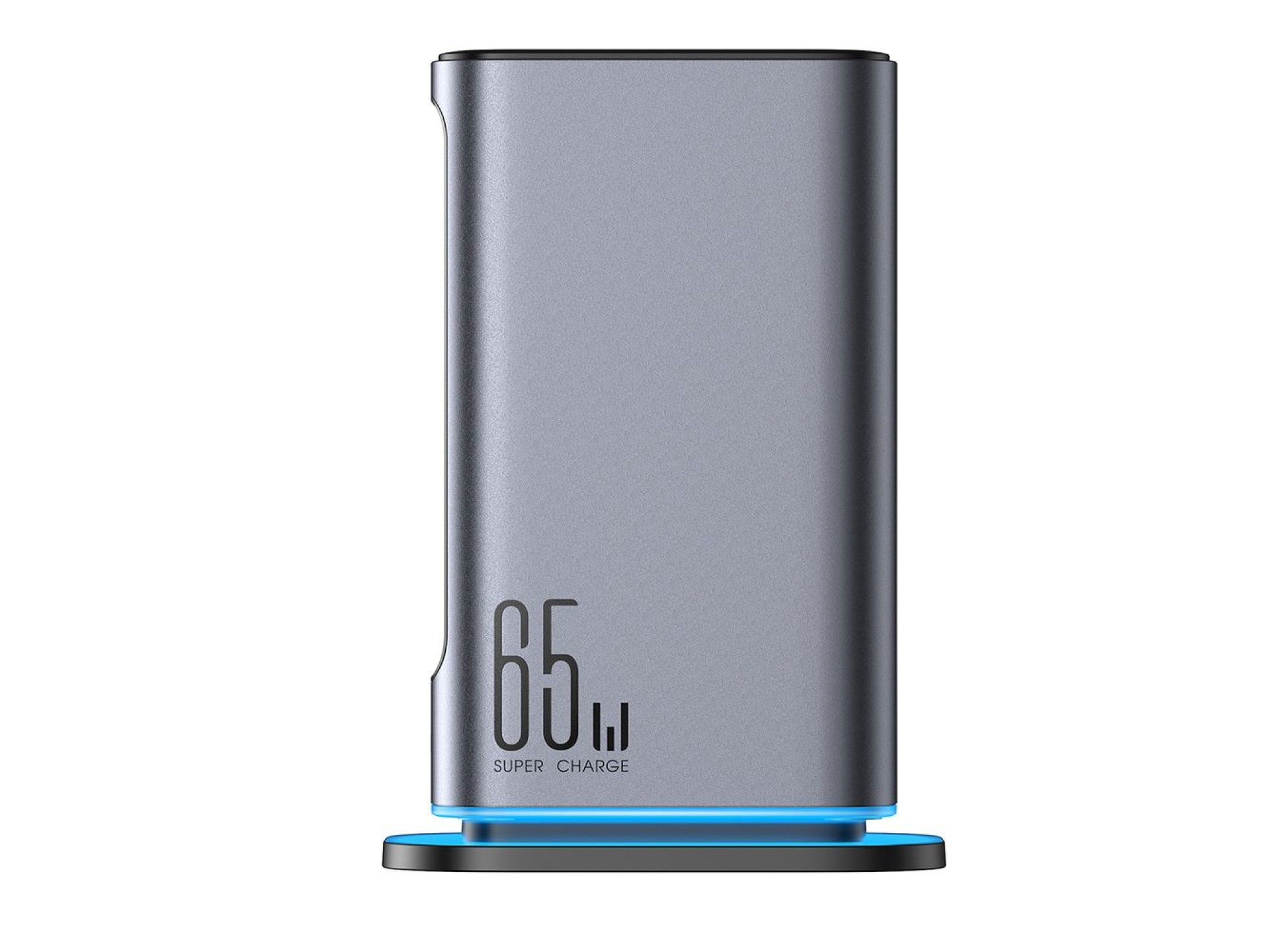 Joyroom JR-TCM02 Multiport GaN Charger 65W EU 4x USB-C 2x USB-A - Dark Gray