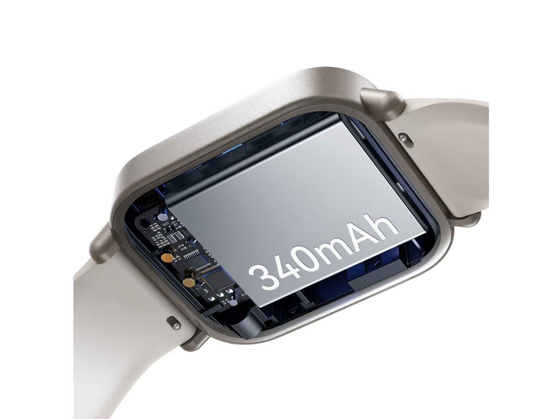 Joyroom Fit-Life JR-FT3S smartwatch with call answering function - titanium color