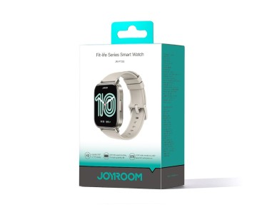 Rel�gio inteligente Joyroom Fit-Life JR-FT3S com fun��o de atendimento de chamadas - cor tit�nio
