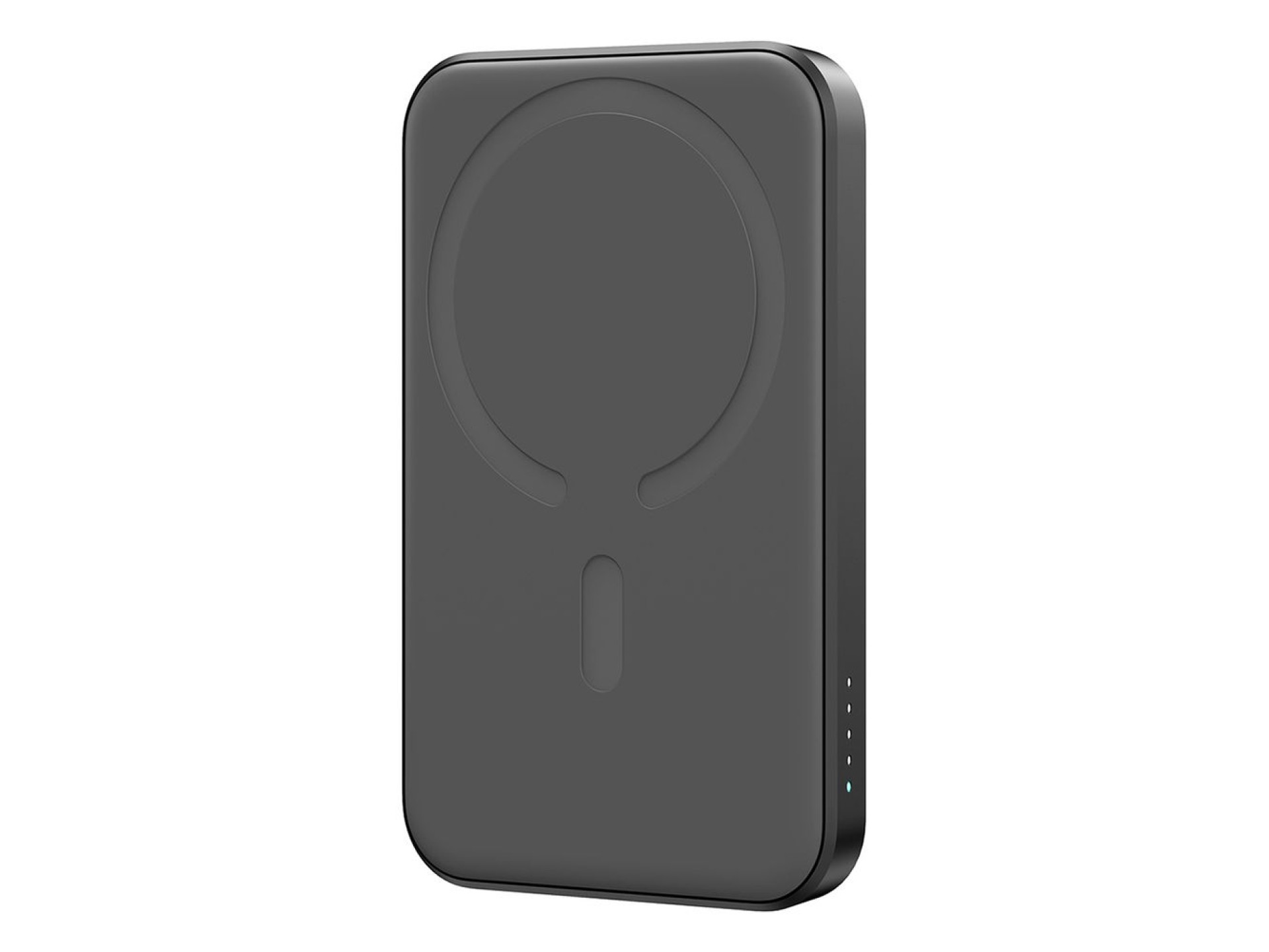 Powerbank Joyroom JR-W020 Mini 5000mAh USB-A USB-C inductivo 20W - negro + cable USB-C / USB-C