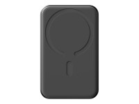 Powerbank Joyroom JR-W020 Mini 5000mAh USB-A USB-C inductivo 20W - negro + cable USB-C / USB-C Powerbank Joyroom JR-W020 Mini 5000mAh USB-A USB-C inductivo 20W - negro + cable USB-C / USB-C