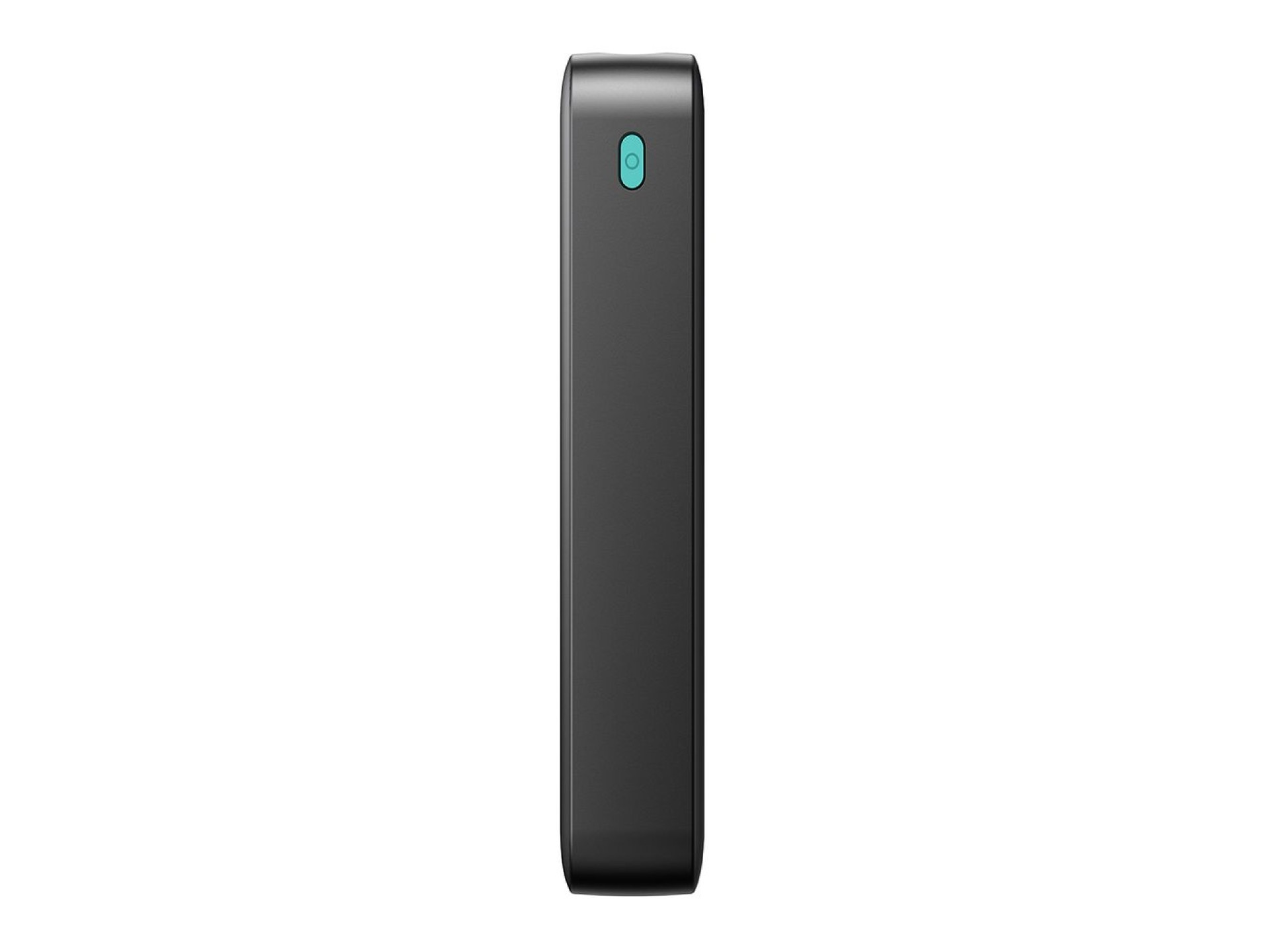 Batería externa Joyroom JR-PBF14 de 20000 mAh y 2,4 A con 2 puertos USB-A y 1 puerto USB-C (negra).
