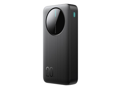 Bater�a externa Joyroom JR-PBF14 de 20000 mAh y 2,4 A con 2 puertos USB-A y 1 puerto USB-C (negra).