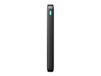 Powerbank Joyroom JR-PBF12 10000mAh 2.4A 2x USB-A 1x USB-C - black Powerbank Joyroom JR-PBF12 10000mAh 2.4A 2x USB-A 1x USB-C - black
