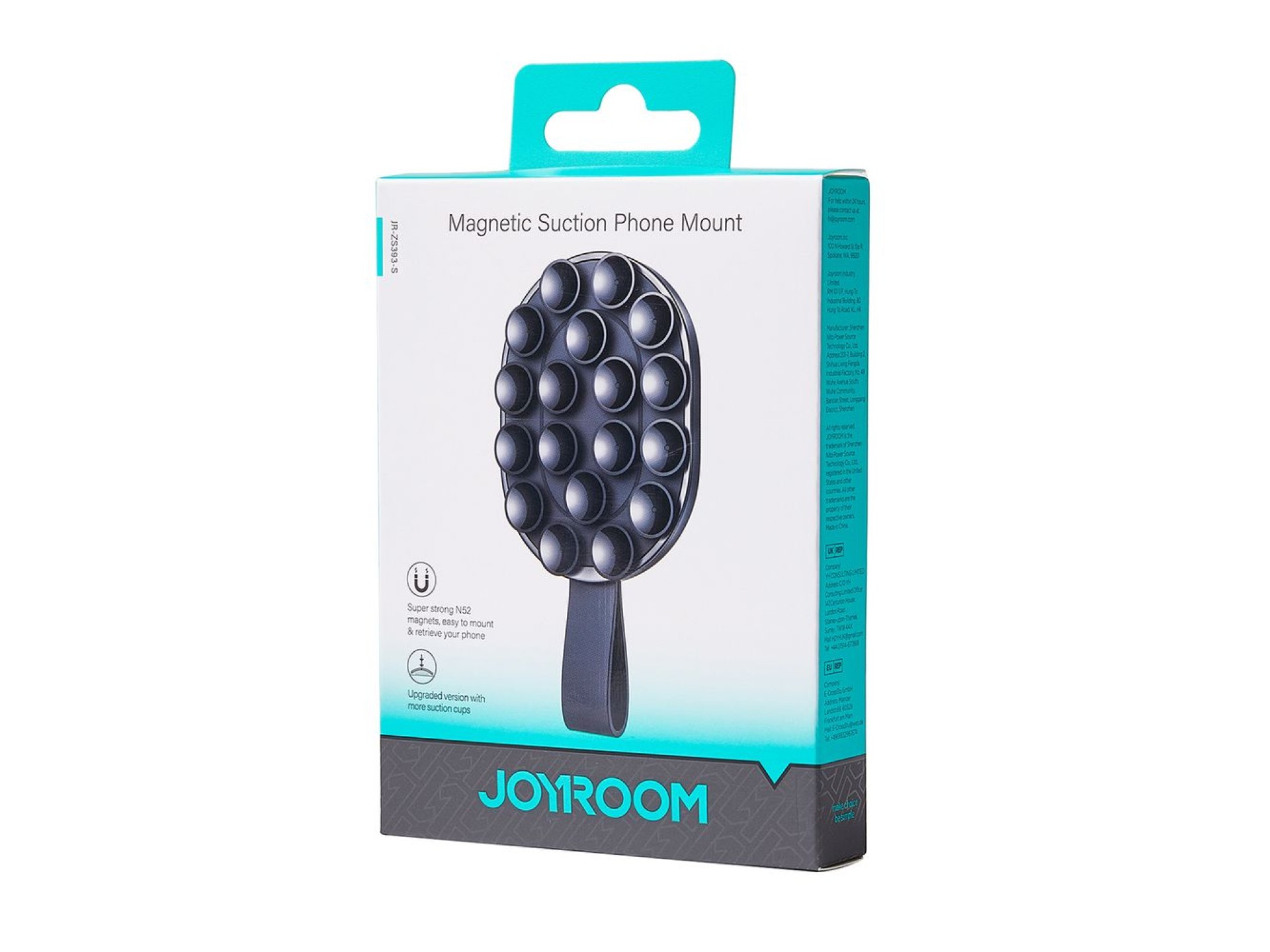 Joyroom JR-ZS393-S magnetic holder with suction cups for 4.7-7