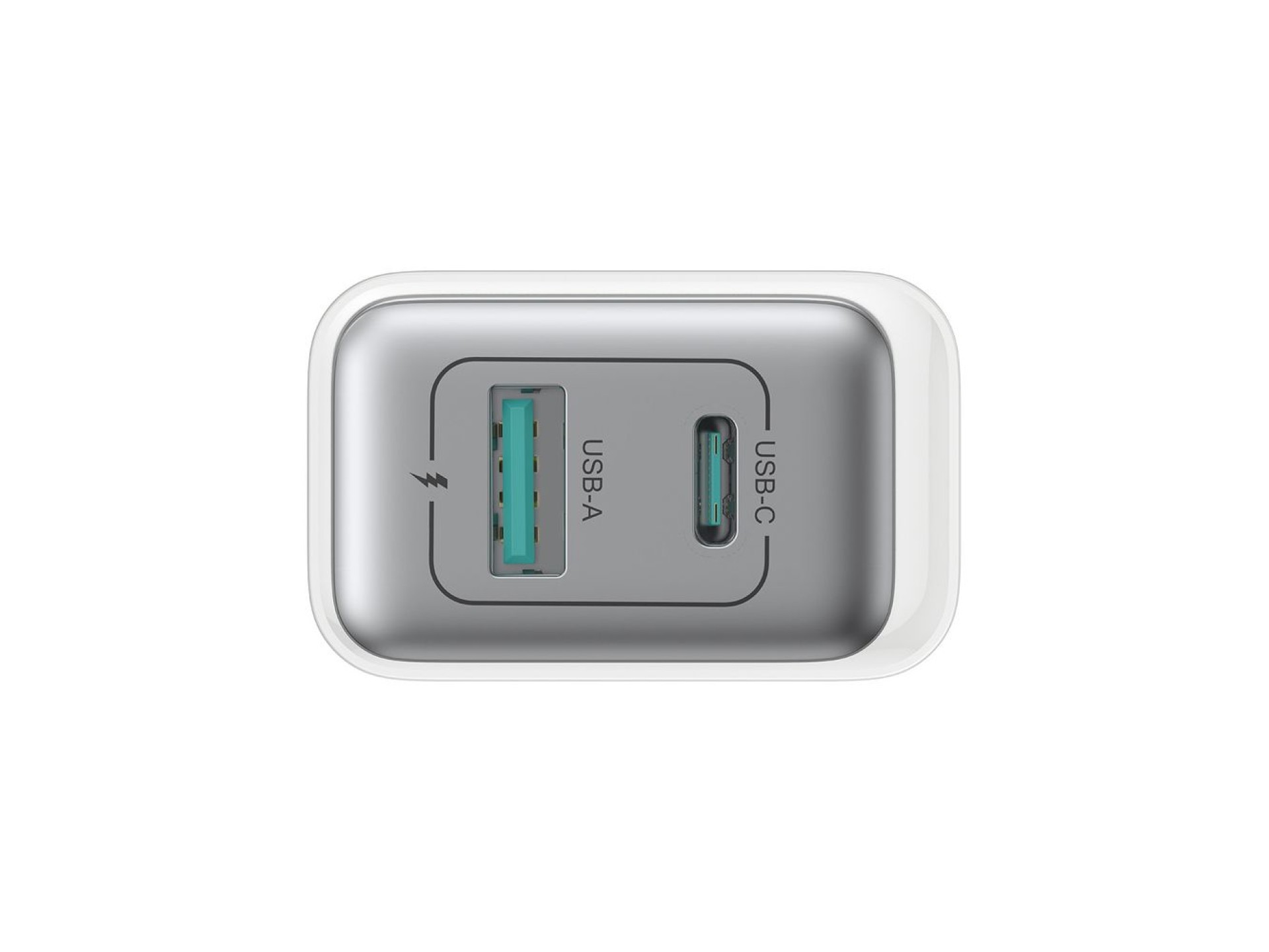 Joyroom JR-TCF15 network charger USB-C / USB-A 30W - white