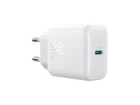 Cargador de red Joyroom JR-TCF24 USB-C PD 30W QC SFC - blanco + cable USB-C de 1 m Cargador de red Joyroom JR-TCF24 USB-C PD 30W QC SFC - blanco + cable USB-C de 1 m