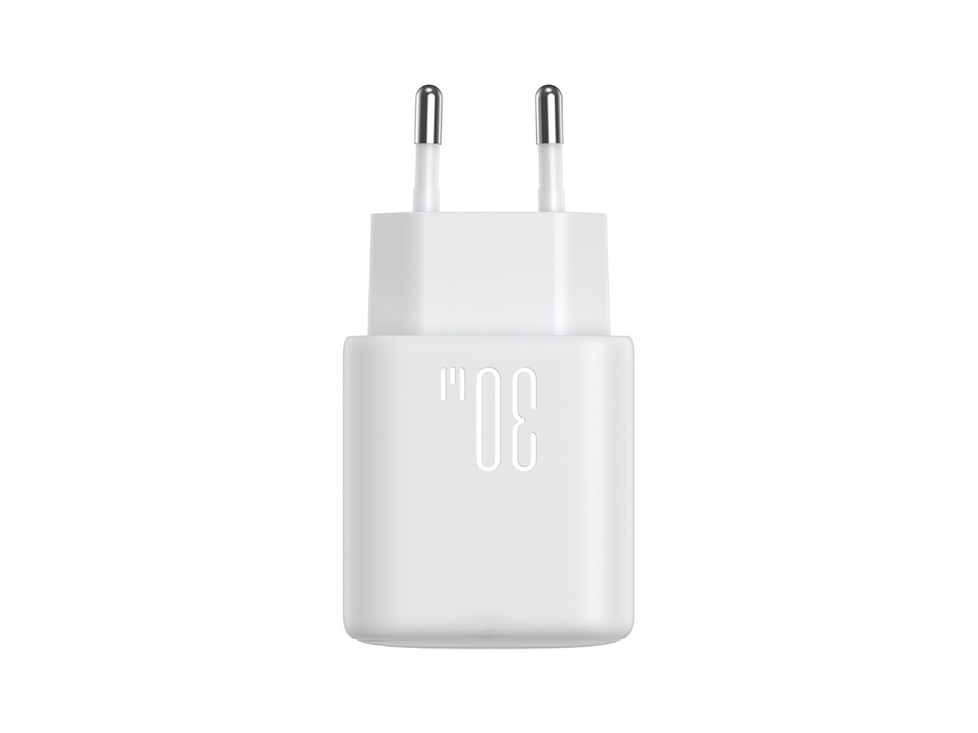 Cargador de red Joyroom JR-TCF24 USB-C PD 30W QC SFC - blanco + cable USB-C de 1 m