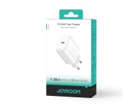 Carregador de rede Joyroom JR-TCF24 USB-C PD 30W QC SFC - branco Carregador de rede Joyroom JR-TCF24 USB-C PD 30W QC SFC - branco