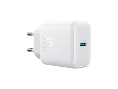 Joyroom JR-TCF24 USB-C PD 30W QC SFC network charger - white Joyroom JR-TCF24 USB-C PD 30W QC SFC network charger - white