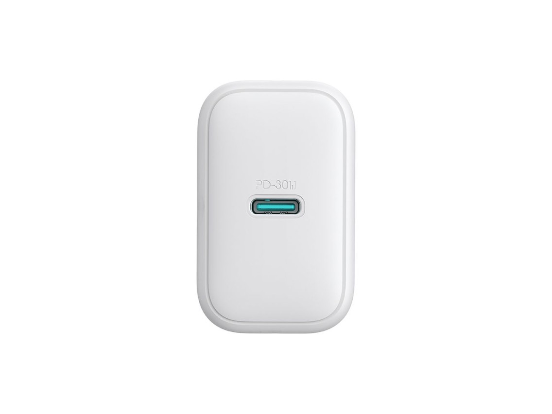 Carregador de rede Joyroom JR-TCF24 USB-C PD 30W QC SFC - branco