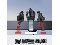 Suporte magnético Joyroom JR-ZS409 com carregador indutivo de 15 W para saída de ar do carro - preto Suporte magnético Joyroom JR-ZS409 com carregador indutivo de 15 W para saída de ar do carro - preto