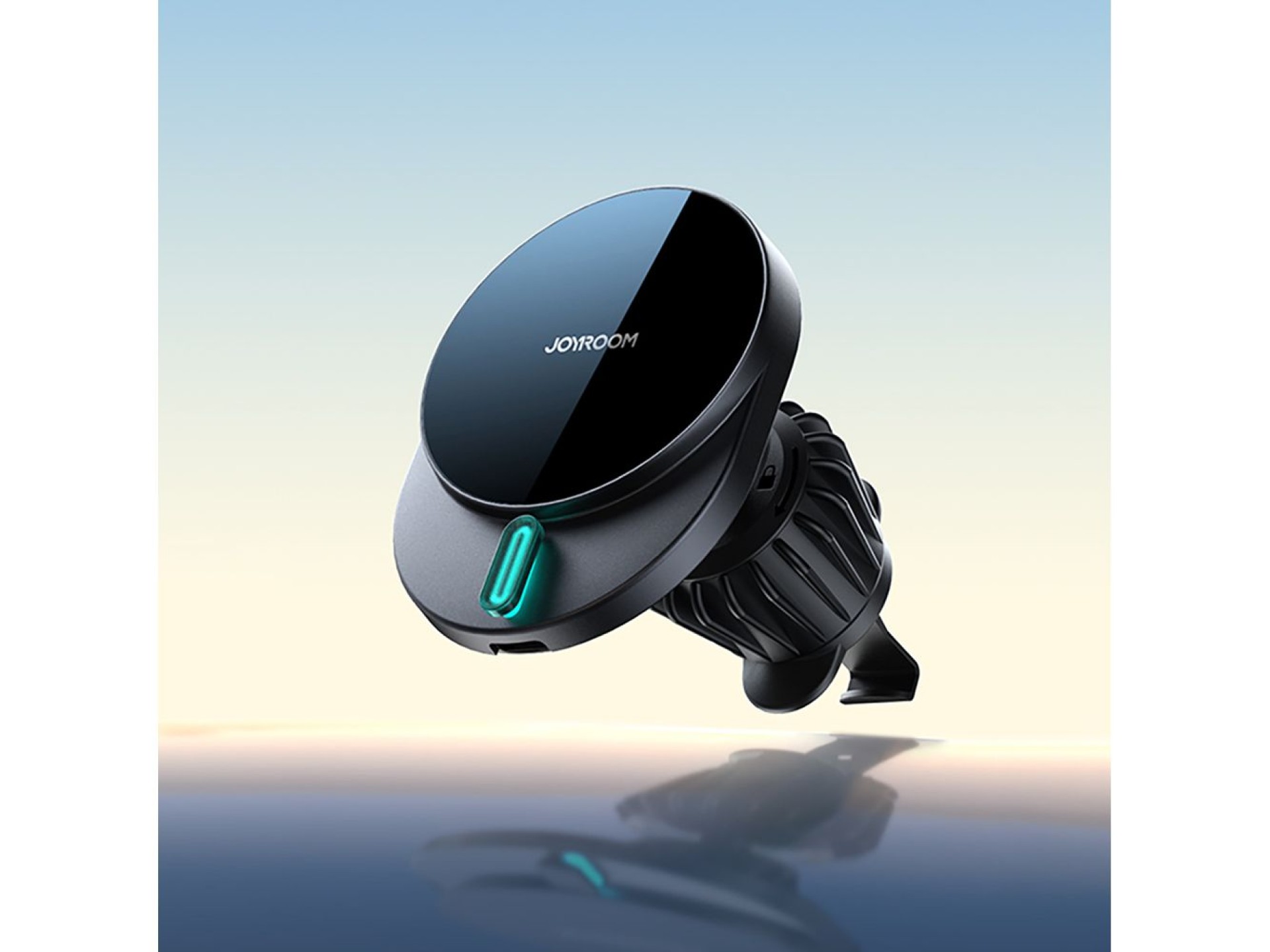 Suporte magnético Joyroom JR-ZS409 com carregador indutivo de 15 W para saída de ar do carro - preto