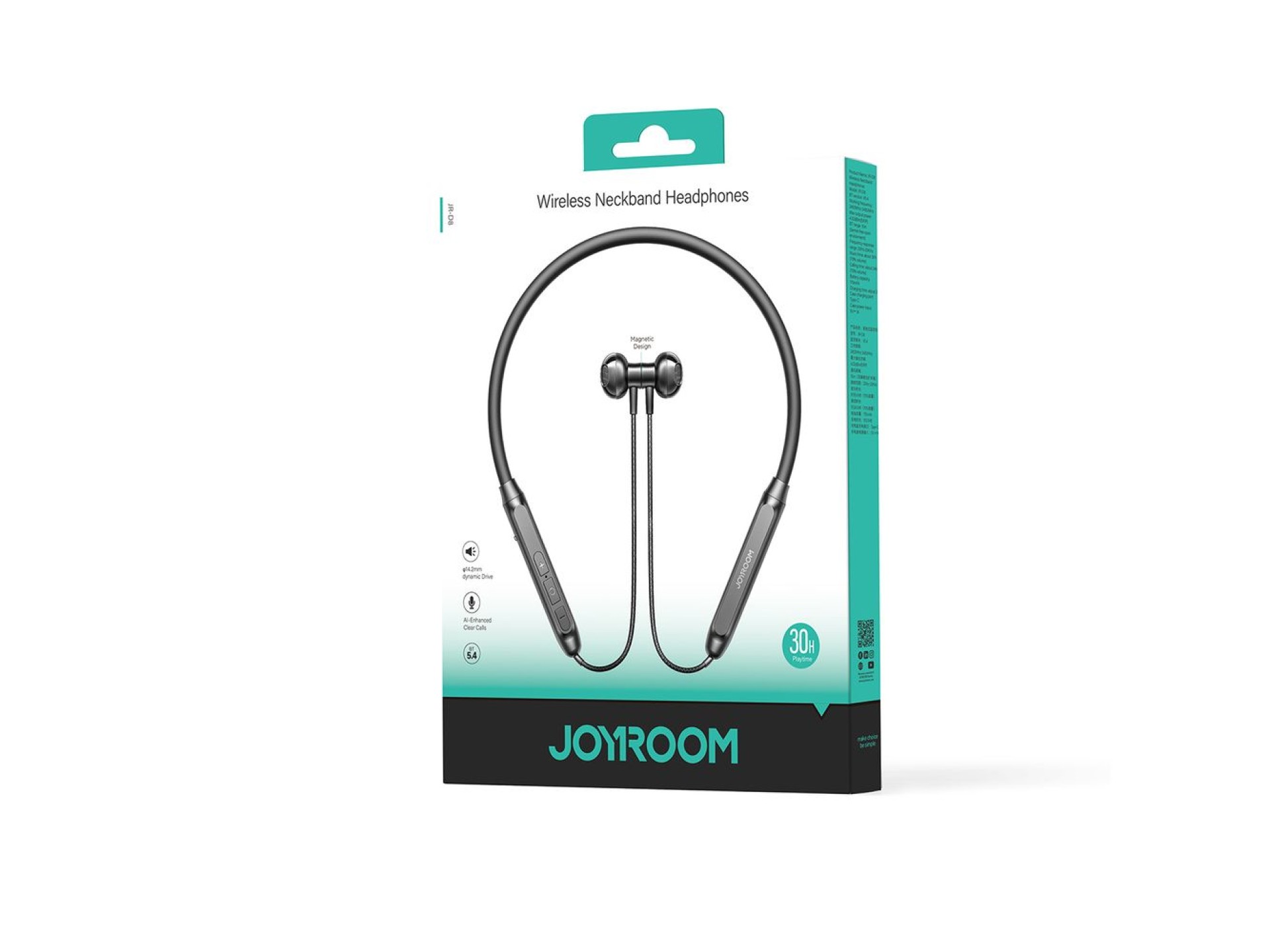 Auriculares inalámbricos Bluetooth Joyroom JR-D8 con diadema - Negro