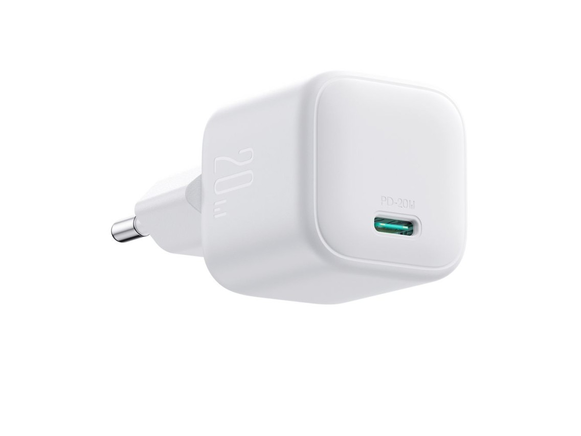 Joyroom JR-TCG08 GaN 20W Power Delivery Wall Charger - White
