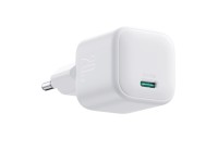 Joyroom JR-TCG08 GaN 20W Power Delivery Wall Charger - White Joyroom JR-TCG08 GaN 20W Power Delivery Wall Charger - White