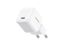 Joyroom JR-TCG08 GaN 20W Power Delivery Wall Charger - White Joyroom JR-TCG08 GaN 20W Power Delivery Wall Charger - White