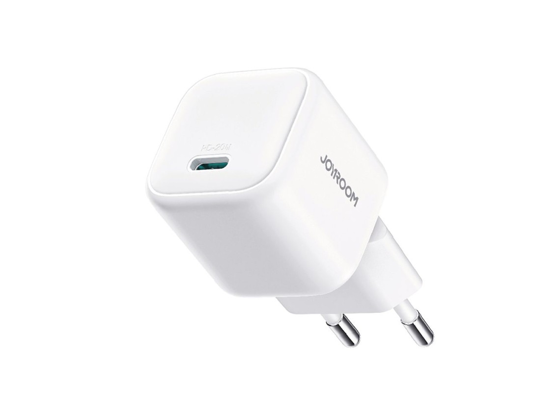 Joyroom JR-TCG08 GaN 20W Power Delivery Wall Charger - White