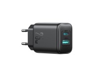 Cargador de red Joyroom JR-TCF13 USB-C / USB-A 25W SFC / PPS / PD - negro Cargador de red Joyroom JR-TCF13 USB-C / USB-A 25W SFC / PPS / PD - negro