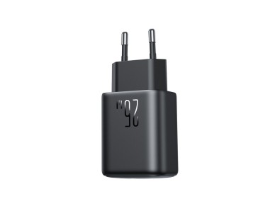 Joyroom JR-TCF13 network charger USB-C / USB-A 25W SFC / PPS / PD - black Joyroom JR-TCF13 network charger USB-C / USB-A 25W SFC / PPS / PD - black