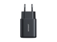 Cargador de red Joyroom JR-TCF13 USB-C / USB-A 25W SFC / PPS / PD - negro Cargador de red Joyroom JR-TCF13 USB-C / USB-A 25W SFC / PPS / PD - negro