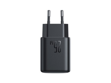 Joyroom JR-TCF13 network charger USB-C / USB-A 25W SFC / PPS / PD - black Joyroom JR-TCF13 network charger USB-C / USB-A 25W SFC / PPS / PD - black