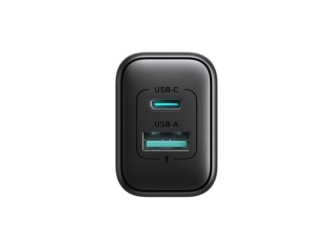 Cargador de red Joyroom JR-TCF13 USB-C / USB-A 25W SFC / PPS / PD - negro