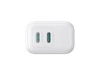 Cargador de red Joyroom JR-TCF12 2x USB-C 20W PD / QC 3.0 - blanco Cargador de red Joyroom JR-TCF12 2x USB-C 20W PD / QC 3.0 - blanco