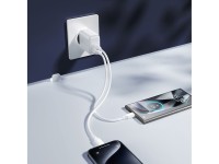 Joyroom JR-TCF21 network charger USB-C / USB-A 20W PD / QC 3.0 - white