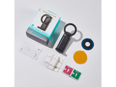 Suporte magnético portátil Joyroom JR-ZS413 para celulares de 4,7 a 7 polegadas - preto Suporte magnético portátil Joyroom JR-ZS413 para celulares de 4,7 a 7 polegadas - preto