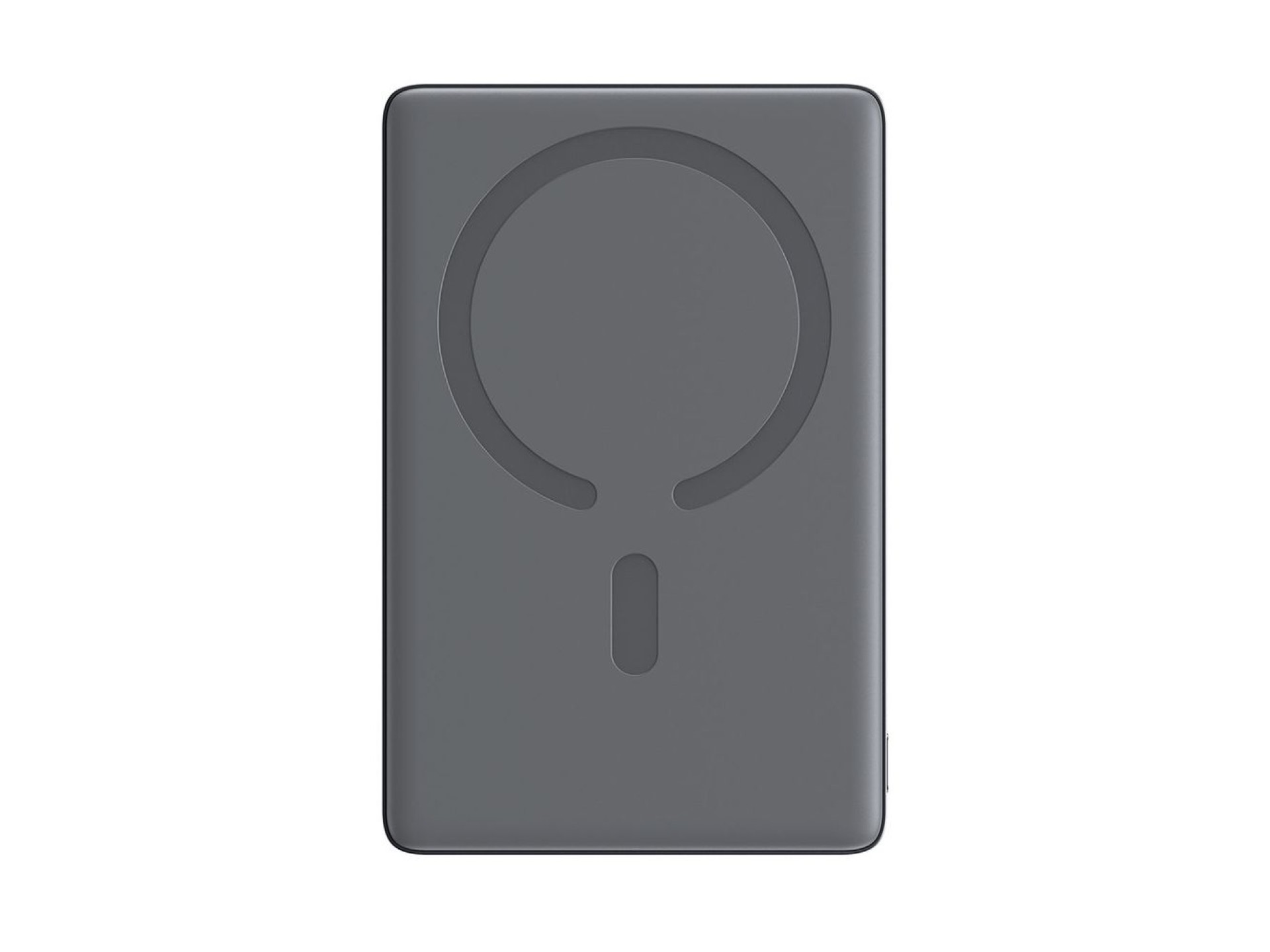 Batería externa Joyroom JR-PBM08 de 5000 mAh y 20 W, ultradelgada con carga inductiva - gris