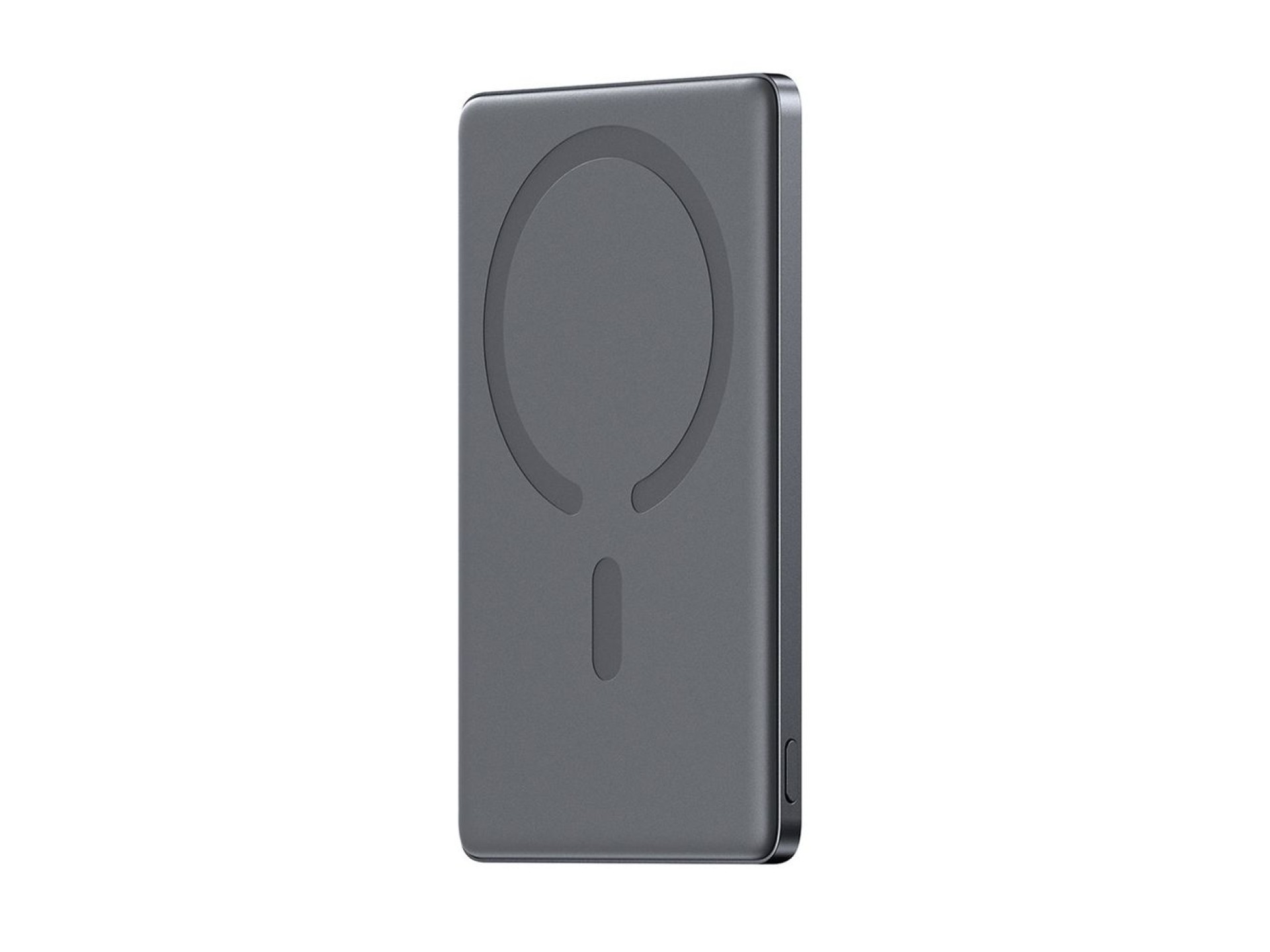 Batería externa Joyroom JR-PBM08 de 5000 mAh y 20 W, ultradelgada con carga inductiva - gris