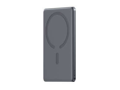 Bater�a externa Joyroom JR-PBM08 de 5000 mAh y 20 W, ultradelgada con carga inductiva - gris