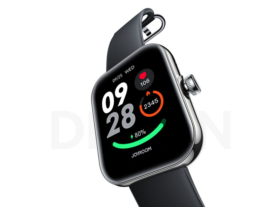 Joyroom Fit-Life JR-FT5 Plus Smartwatch with Call Answering Function - Black