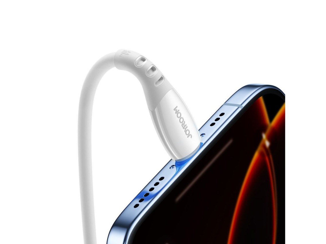 Joyroom S-A59 Vibrant Series 60W USB-C - USB-C Cable 1.2m - White
