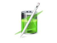 Joyroom JR-X9S stylus active pen with 2 replaceable tips - white Joyroom JR-X9S stylus active pen with 2 replaceable tips - white