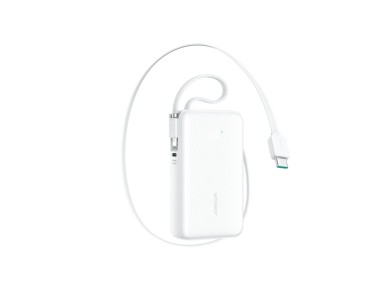 Joyroom JR-PR2L 10000mAh 35W Power Bank with Built-in Retractable USB-C Cable and Lightning Lanyard Joyroom JR-PR2L 10000mAh 35W Power Bank with Built-in Retractable USB-C Cable and Lightning Lanyard