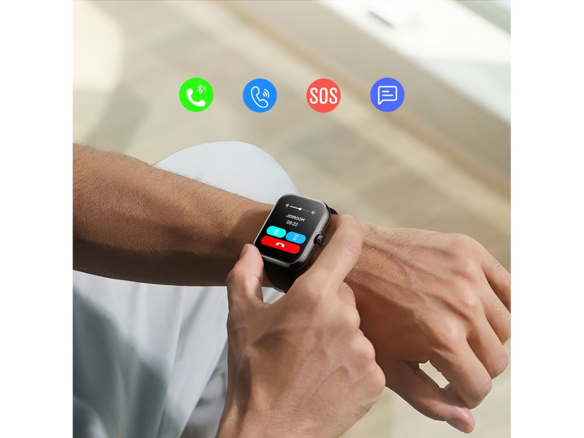Joyroom Fit-Life JR-FT5 Plus Smartwatch with Call Answering Function - Black