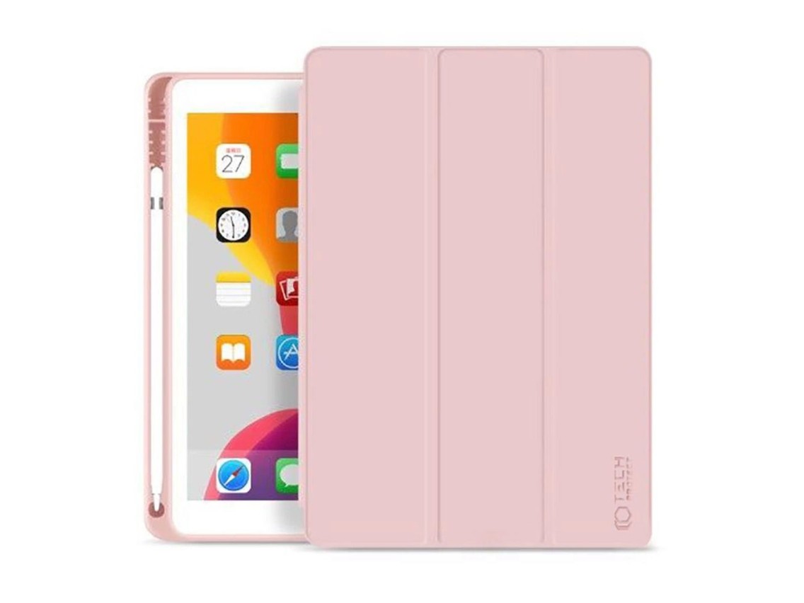 Funda Tech-Protect SC Pen para iPad de 10,2" (2019-2021) - Rosa