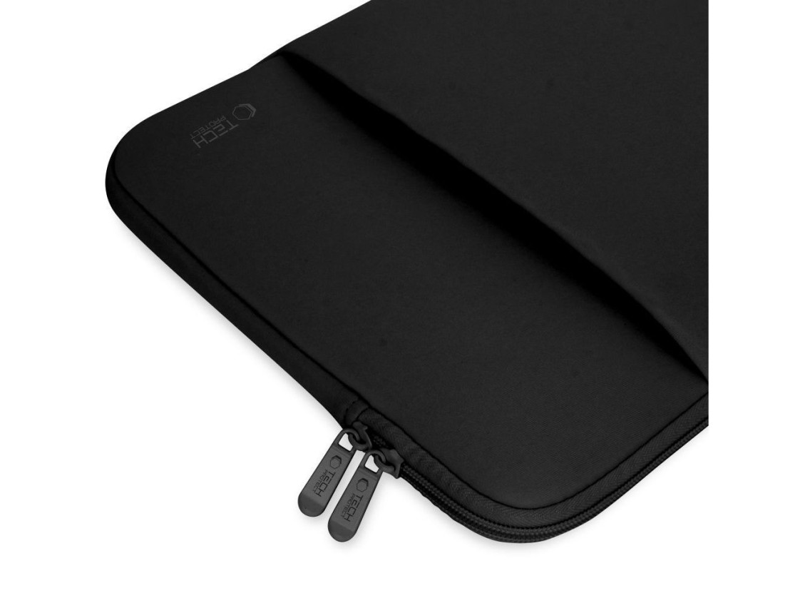 Capa para laptop Tech-Protect de neoprene de 13 polegadas - Preta
