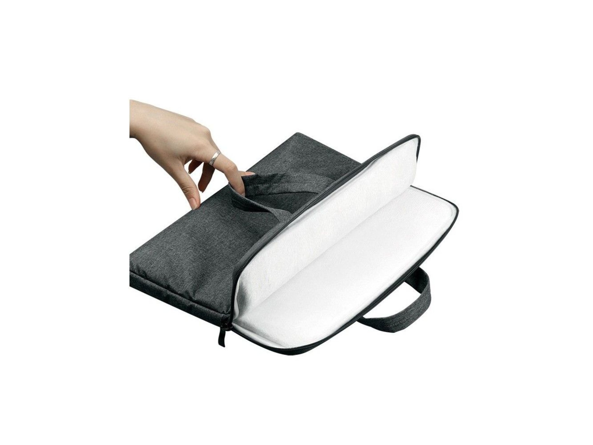 Pasta para Notebook Tech-Protect 15-16'' - Cinza Escuro