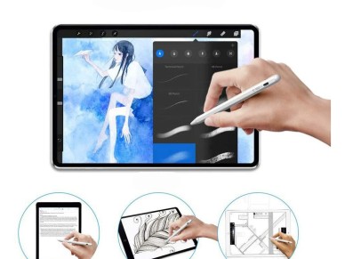L�piz digital magn�tico Tech-Protect para iPad - Blanco