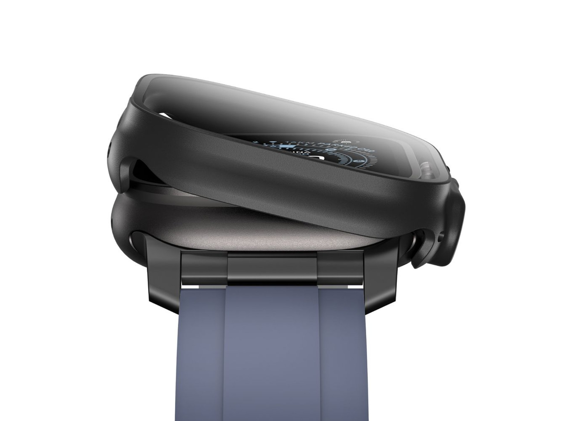 Protector de pantalla de cristal AmazingThing Radix con funda para Apple Watch Ultra 3 de 49 mm - Ne